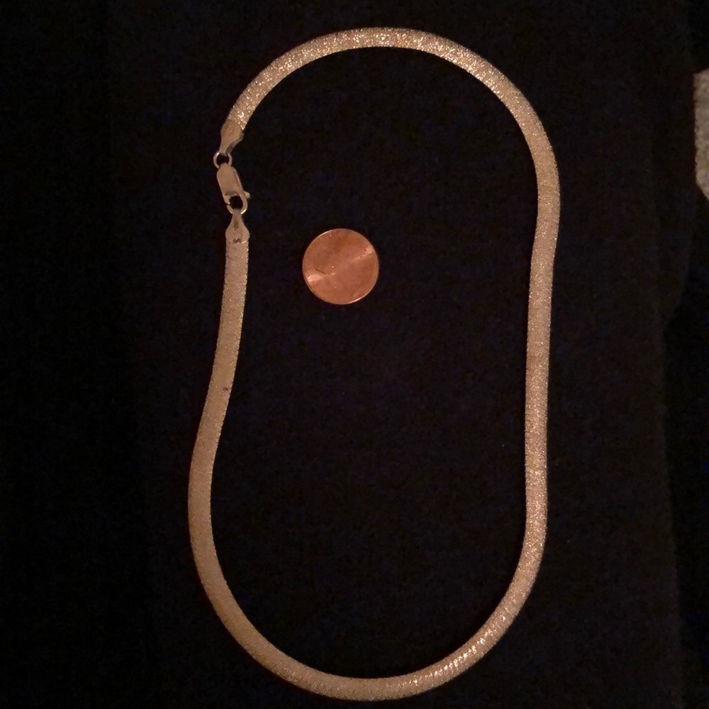 Solid silver chain - Picture 12 of 16